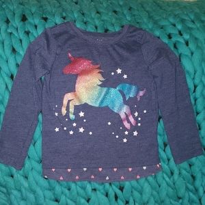 Sparkly unicorn shirt